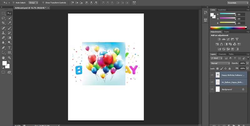How to Blend Images in Photoshop - 1.5