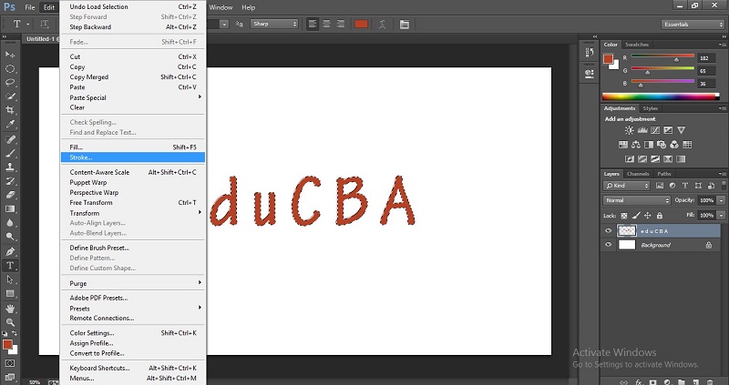 How to Change Text Color in Photoshop 1-20