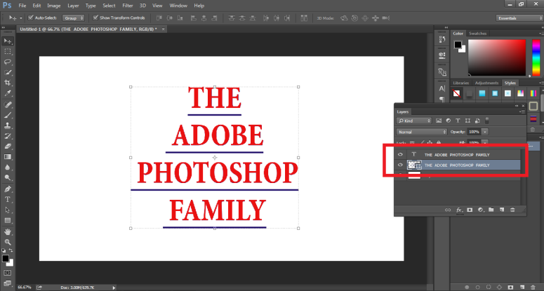 How to Highlight Text in Photoshop -16