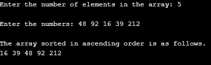 Insertion Sort in Data Structure eg1