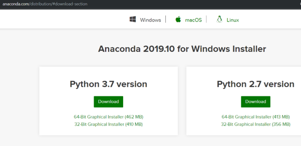 Install Anaconda Python eg1