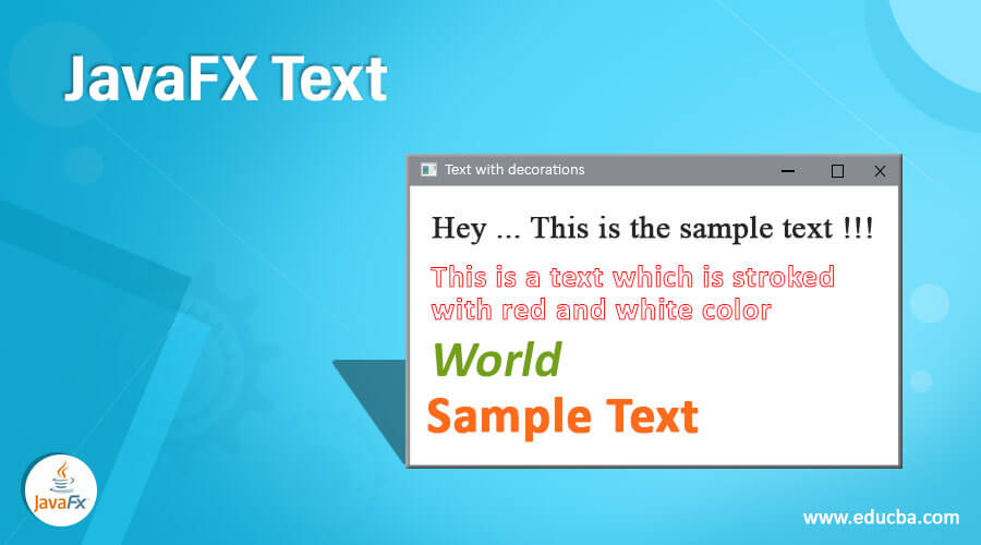 JavaFX Text
