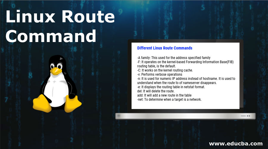 Linux-route-command