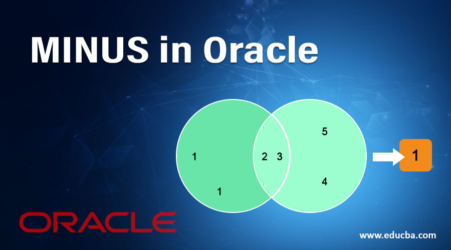 MINUS in Oracle