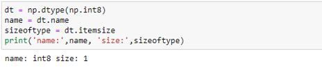 NumPy Data Types 2