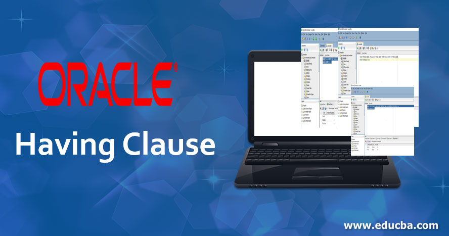 Oracle Having Clause