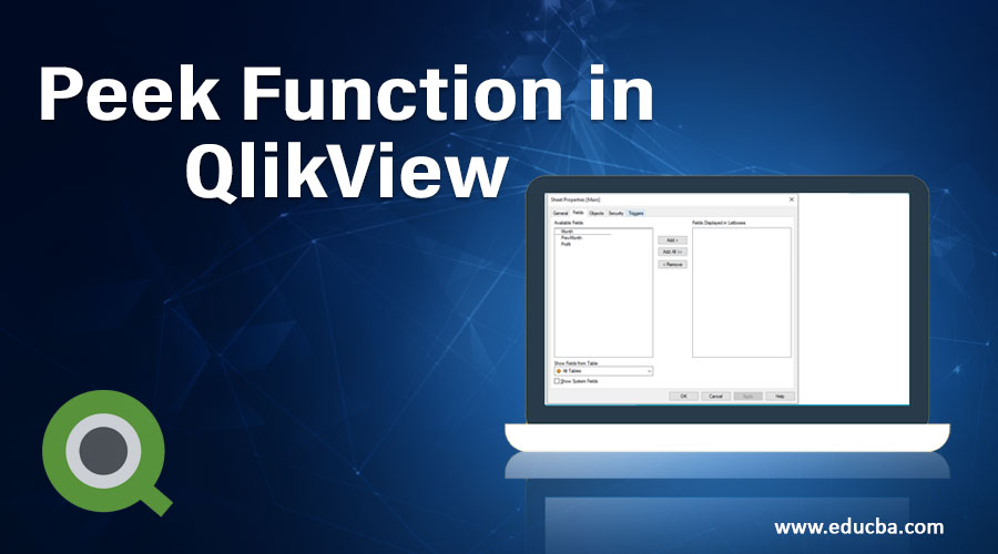 Peek Function in QlikView