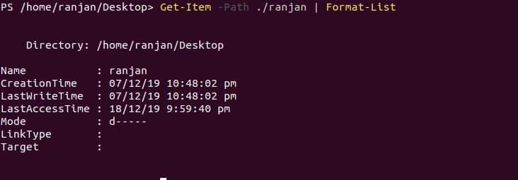 PowerShell Format Table 1-8