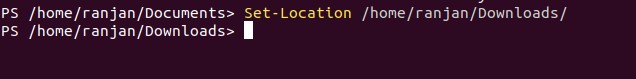 PowerShell Set-Location 1-1