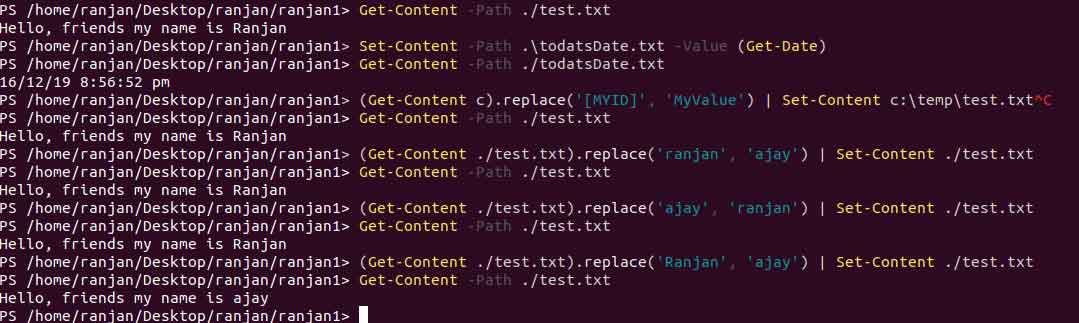 Powershell Set-Content 1-3