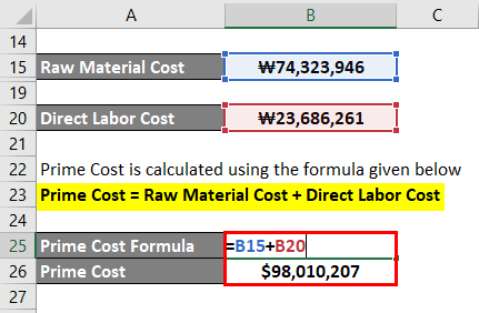 Calculation of PCF