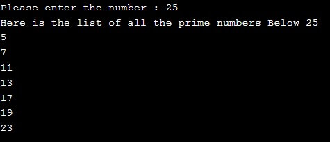 Prime Number in C++