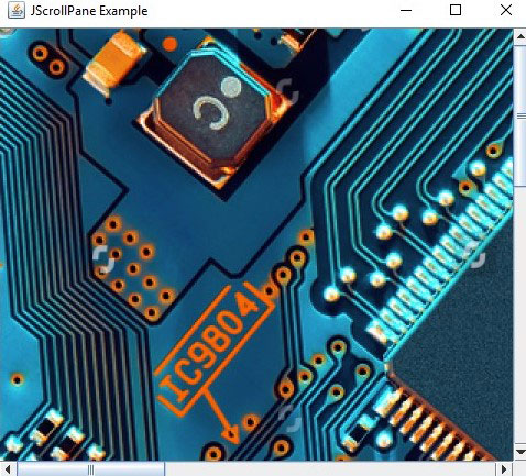 ScrollBar in Java 1-6