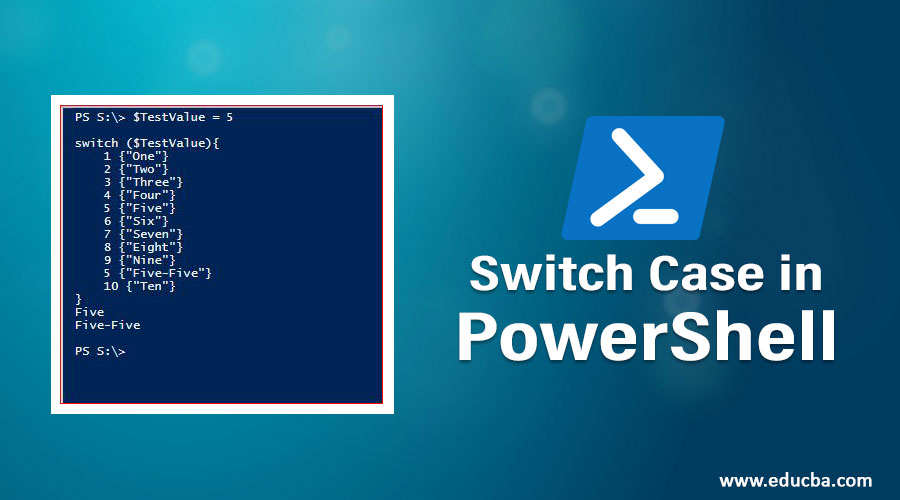 Switch Case in PowerShell