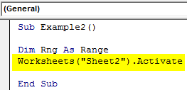 VBA Variable Range Example 2-3