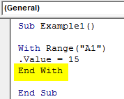 VBA With Example 1-4