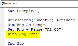 VBA With Example 2-4