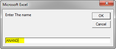 VBA With Example 3-12