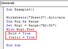 dot (.) operator Example 3-6