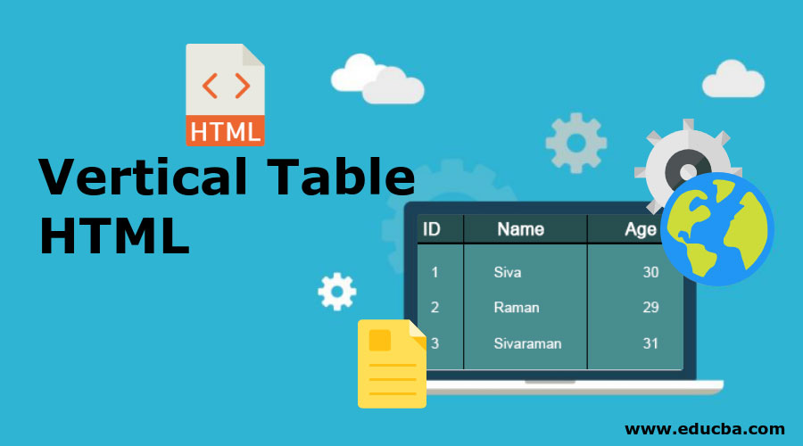 Vertical-Table-HTML