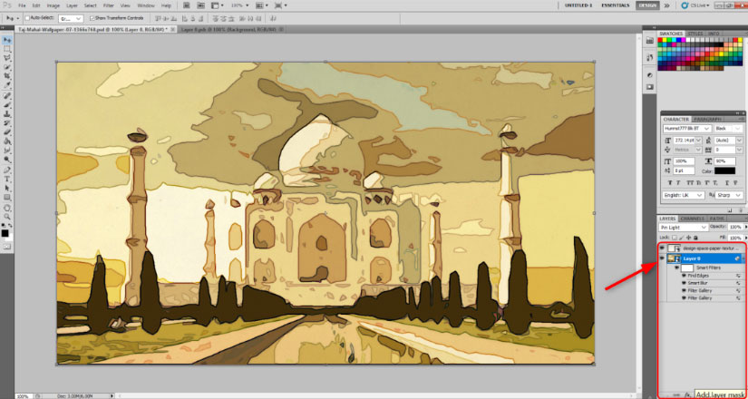 Watercolor Brushes Photoshop 1-10