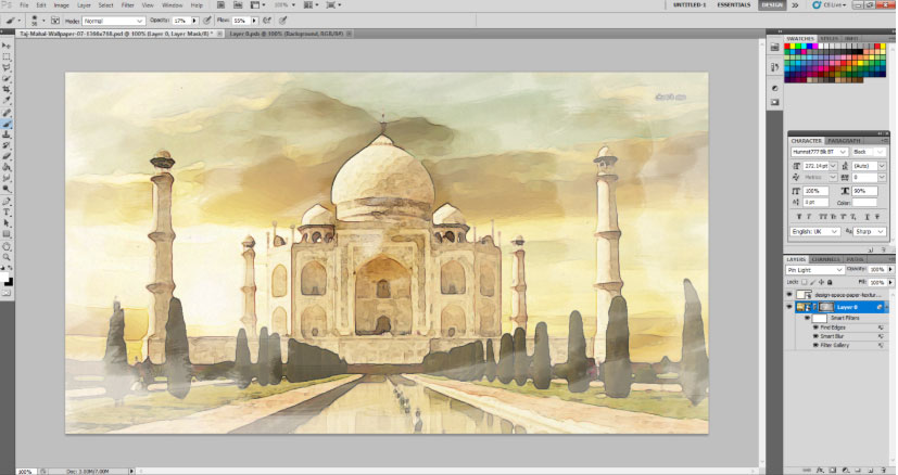 Watercolor Brushes Photoshop 1-14