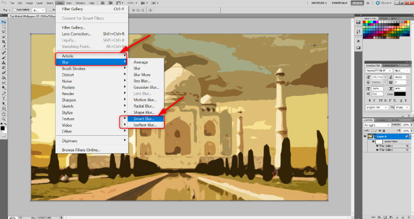 Watercolor Brushes Photoshop 1-5