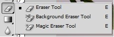 different erase tools