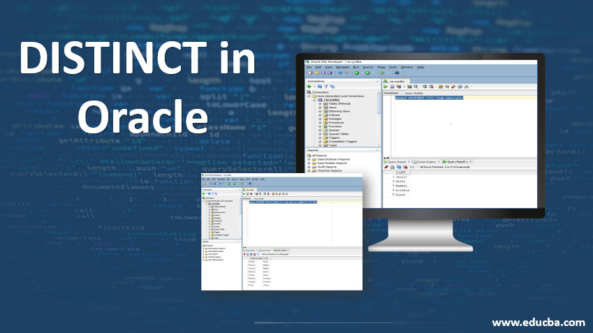 distnict-in-oracle