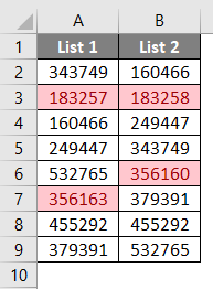 Highlighting Matching Data 5-6