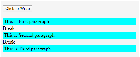 jquery wrapall() op5PNG