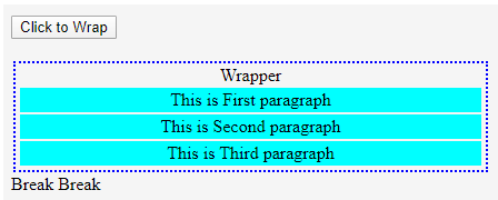 jquery wrapall() op6PNG
