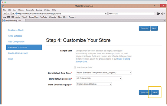 customize your store