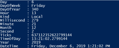 powershell date