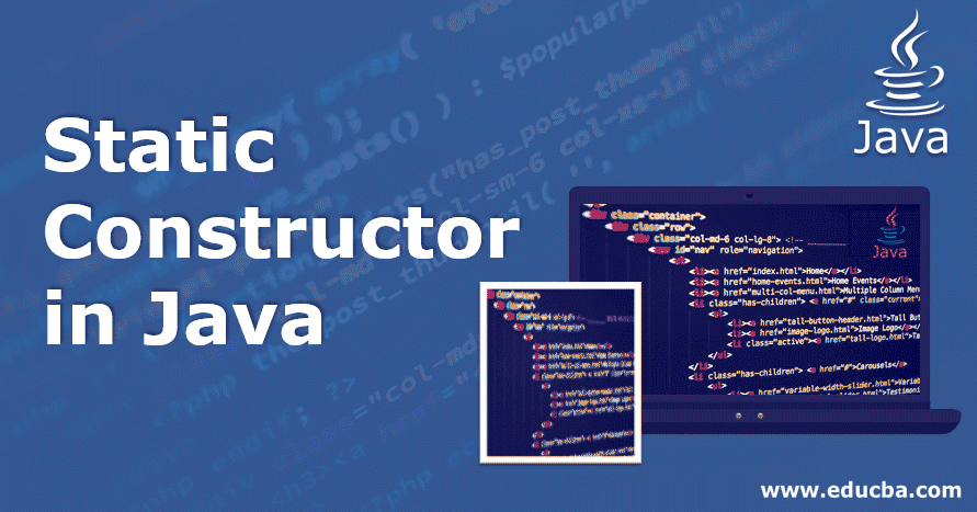 static constructor in java