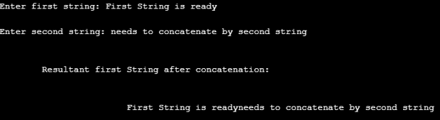 strcat() in C++ eg1.1