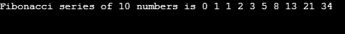 Fibonacci Series