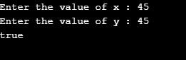 Comparison Operators in Java 1-9