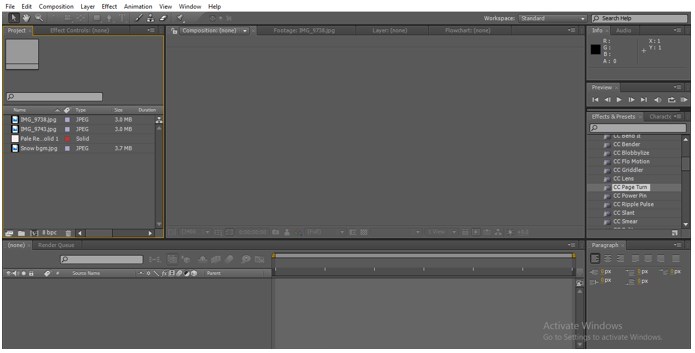 Composition in After Effects - 1