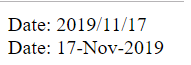 Date fuction in PHP