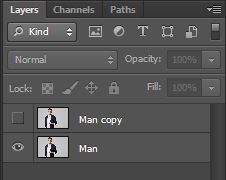 duplicate the layers