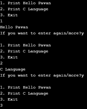 Do While Loop in C-1.2