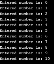 Do While Loop in C++ eg1