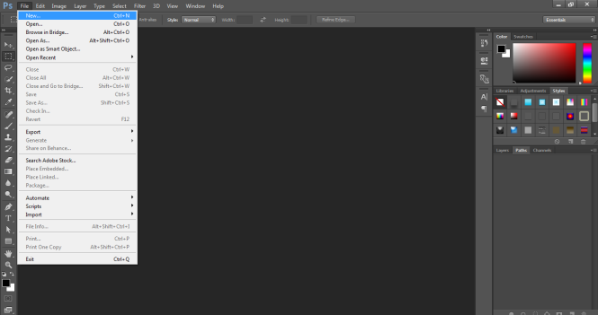 Fire Effect in Photoshop - 1