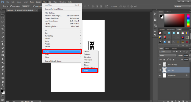 Fire Effect in Photoshop - 10