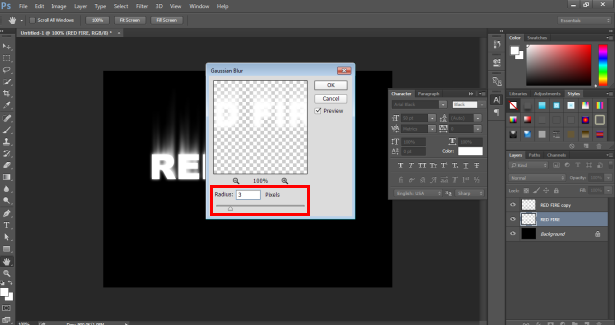 Fire Effect in Photoshop -15