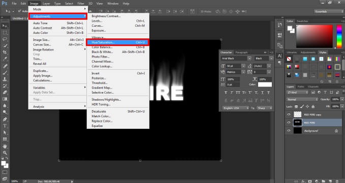 Fire Effect in Photoshop -23