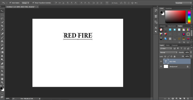 Fire Effect in Photoshop -3