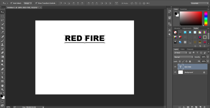 Fire Effect in Photoshop - 4