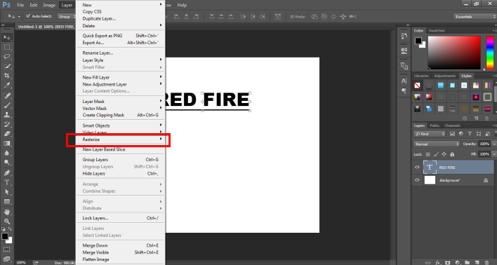 Fire Effect in Photoshop -5
